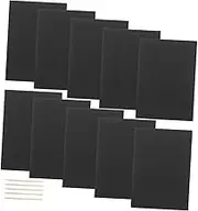 Art Scratch Paper Set Diy Drawing Scratch Paper Sheets Kit for Boys and Girls 12 Sheets