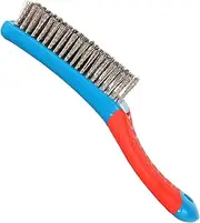 Stainless Steel Brush | Hard Bristle Brush Wire Cleaning Brush,Steel Brush, Rust Remover for Stone, Paint, Dirt, Rust, Welding