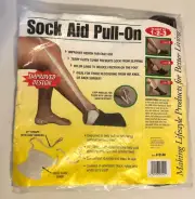 Sock Aid Sock Helper Puller Easy On Assists by Duro-Med NEW Sealed