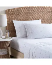 Tommy Bahama Angel Fish 100% Cotton Percale Sheet Set
