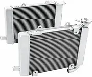 Rynplex Motorcycle Engine Radiator Cooler Cooling, for Goldwing GL1800 2018-2021 Aluminum Motorcycle Engine Radiator