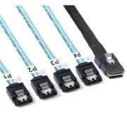 Mini-SAS SFF-8087 To 4 SATA Cable Mini SAS 4i SFF8087 36P To 4 SATA 7P Cable