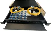 24 Port Fiber Patch Panel Full Solution LC SingleMode Duplex -983495