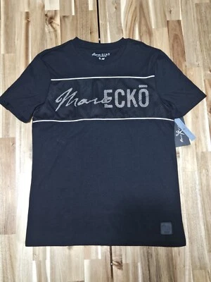 Marc Ecko Cut & Sew mens T-Shirt Medium Black NWT