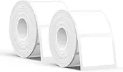 SUPVAN KATASYMBOL T50M Label Tape Waterproof, Clear Printing, Multipurpose Thermal Label Paper for File Folder, Organization, 40 mm x 30 mm, Black on White, 250 Labels per Roll, 2 Packs