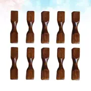 10 Pcs Cutlery Creative Wooden Chopstick Holder Rest Dining Table Accessory