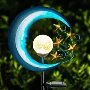 EPROSMIN Stars Moon Solar Lights Outdoor - Solar Powered Garden Lights Decora...