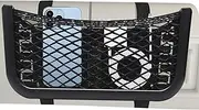 Car Net Pocket - Elastic Storage Net, Curb Boot Mesh Organizer | Car Cargo Protection, Cargo Boot Storage, Curb Boot Protection for Truck Bed, Camper, Luggage Storage