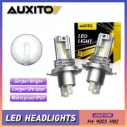AUXITO Error Free H4 9003 LED Combo Headlight Kit Bulbs High Low Beam CANBUS USA (for: Smart)