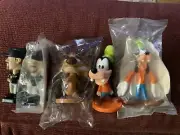 Bobble Head Cereal Premium Collection - 4pcs W/Bonus Goofy NIP! From 2001-02