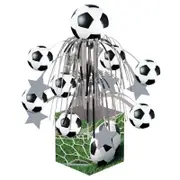 Soccer Fanatic Foil Cascade Table Centrepiece