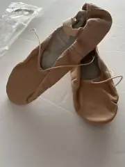 Bloch Dansoft leather ballet slippers women size 7B