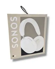 Sonos Ace Soft White Wireless Over Ear Headphones with Noise Cancellation