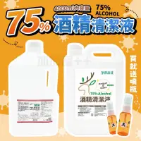 在飛比找蝦皮購物優惠-❤️台灣現貨送噴瓶❤️醫強 淨新75％酒精 酒精清潔液 40