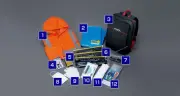 TOYOTA Verfire Genuine Disaster Emergency Preparedness set accessories JDM JP