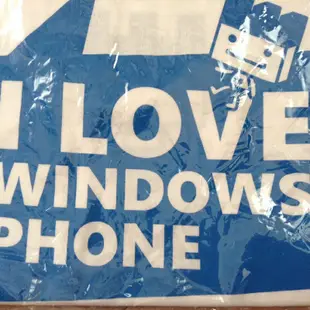 全新@WINDOWS PHONE 紀念 T-shirt T恤 (庫存出清)