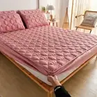 Bedding Quilted Mattress Cover Thicken Bed Sheet Single Queen King Size Bedding
