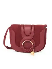 See By Chloé Mini Hana Shoulder Bag in Dark Velvet