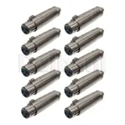 10pcs 3 Pin XLR to RCA Connector Female XLR to Female RCA High Quality Old Stock