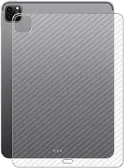 For iPad Pro 2020 & 2021 & 2022 Year 11" Back Screen Protector 3D Carbon Fiber Ultra Thin Protective Film-2 Packs-Transparent