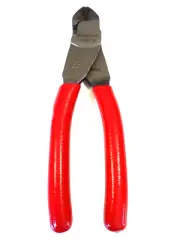 Snap on Tools USA 87BCF 7” Long RED Soft Grip Diagonal Cutter Pliers NEW