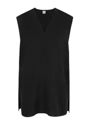 Totême Woven Vest - Black - S (UK8-10 / S) S (UK8-10 / S)