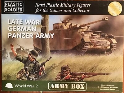 Flames Of War Compatible: Late War German Panzer Army - OOP - New