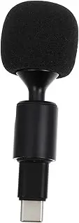 MINAOLULUS 1pc Type-c Microphone for Phone Laptop Tablet Versatile Usb-c Microphone for Live Streaming Voice Calls Gaming Recording Lightweight Portable Design