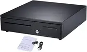 [Generic] Cash Register, Cash Drawer Cash Till (Compatible for RJ11 Interface) for Restaurant, Retail Store, Shopping Mall