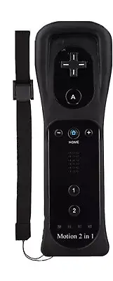 Motion Plus Wii Remote Controller Compatible with Wii & Wii U w Shock Function