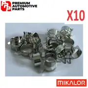 X10 Can Am Mikalor Petrol Pipe Clamps 17mm