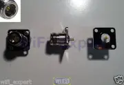 N Female Flange Jack flange 4 holes mount solder cup STRAIGHT RF Cable Connector