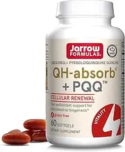 Jarrow Formulas QH Plus PQQ, Supports Heart Health and Cognitive Function, 60 Softgels