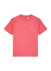 Polo Ralph Lauren Kids Logo-embroidered Cotton T-shirt (7-10 Years) - Red - L-14-16 (10 Years) L-14-16 (10 years)