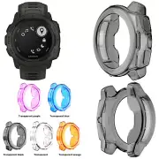 TPU Case Cover Frame Bumper for Garmin Instinct GPS Smart Watch Activity Tracker