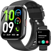 Smart Watches for Men Women Answer/Make Call, 1.85" Fitness 120+ Sports Modes
