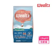 在飛比找momo購物網優惠-【Wealtz 維爾滋】天然無穀寵物糧-全齡貓鮭魚食譜 1.