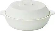 KAKOMI IH Donabe 2.5L Traditional Japanese Clay Pot - Steaming Simmering Stewing Suitable for various cooking methods by Kinto