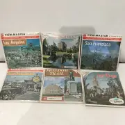 View-Master Reels New. Lot Of 6 Packs - Total Of 18 Reels. US Cities. Sealed.
