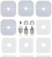 A226000473 Air Filter Kit for Echo Blower PB-251, PB-255, PB-265, PE-280 for Echo Trimmer SHC-266, SRM-266, SRM-280, with 125-528 Fuel Filter, Primer Bulb, Spark Plug