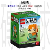 在飛比找蝦皮購物優惠-【磚星球】樂高 LEGO 40624 大頭系列 愛麗克絲 A