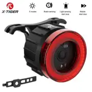 Smart Bicycle Tail Light Waterproof LED Sensor Brake Light Super Bright Safety