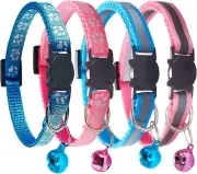 Cat Collars, Cat Collars with Bell, Breakaway Cat Collars, Reflective Cat Collar