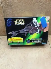 Star Wars TPOTF Power Racing Speeder Bike Kenner 1997