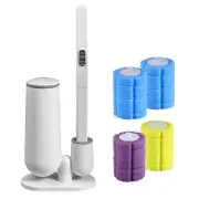 Disposable Toilet Brush Household No Dead End Toilet Cleaning Brush Set6260