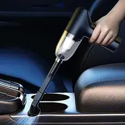 Portable Mini Vacuum 2 in 1 Handheld Vacuum Cordless, Car Vacuum Cleaner, USB Rechargeable,38000Pa High Suction Power,Foldable and Lightweight,Best for Car Cleaning/301