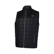 POLARIS MENS ROSEAU QUILTED PUFFER VEST - BLACK - LARGE or 2XL - XXL - NEW