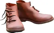 [Generic] Handcrafted Medieval Boots – Brown Leather Roman Shoes with Triple Toggle Fastening – Renaissance Fair & LARP Ready