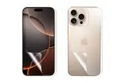 Soft PET Film Screen Protector Guard for Apple iPhone 16 PRO MAX Front and Back