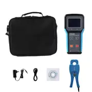 0mA-200A Digital Clamp Ammeter Current Recorder Support TF Card w/ Clamp ES5000